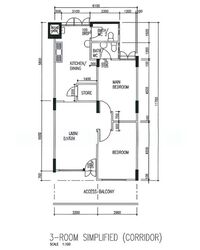Blk 261 Serangoon Central Drive (Serangoon), HDB 3 Rooms #563664261